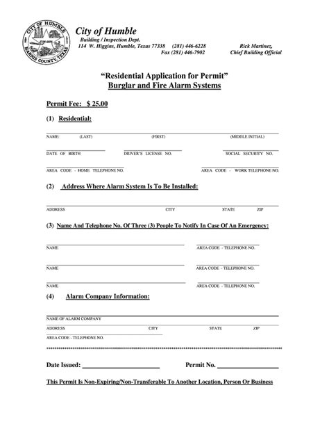 city of humble permits|CITY OF HUMBLE ORDINANCE NO. 19.